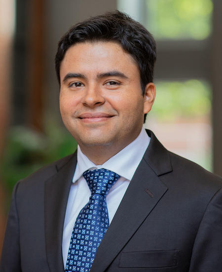 Electrical and computer engineering assistant professor Luis Sanchez Giraldo