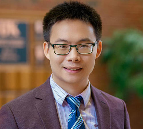 Electrical and computer engineering assistant professor JiangBiao He