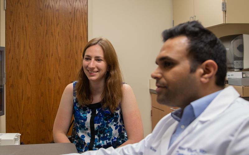 Fanny Chapelin, Ph.D. (left) and Aman Khurana, M.D. (right)